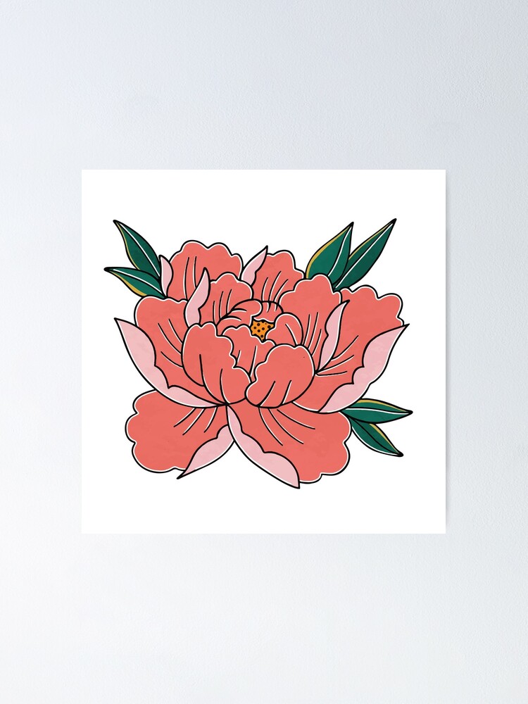 Peony Temporary Tattoo Sticker (Set of 2) - OhMyTat - Shop OhMyTat  Temporary Tattoos - Pinkoi