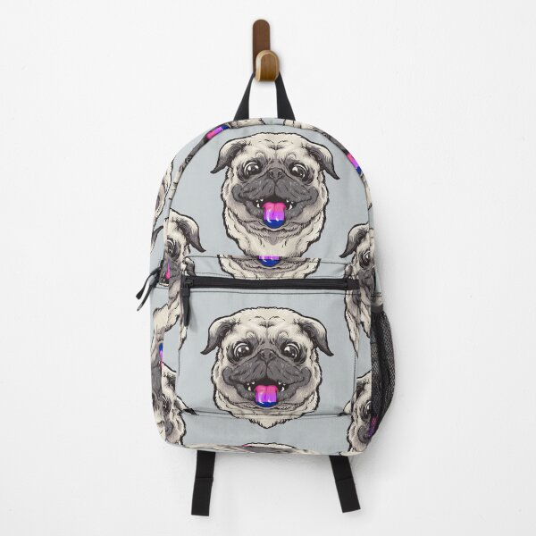 Item preview, Bisexual pug shows subtle LGBTQ pride | Bisexual designed and sold by Petra Becker.