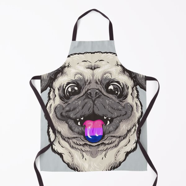 Item preview, Bisexual pug shows subtle LGBTQ pride | Bisexual designed and sold by Petra Becker.