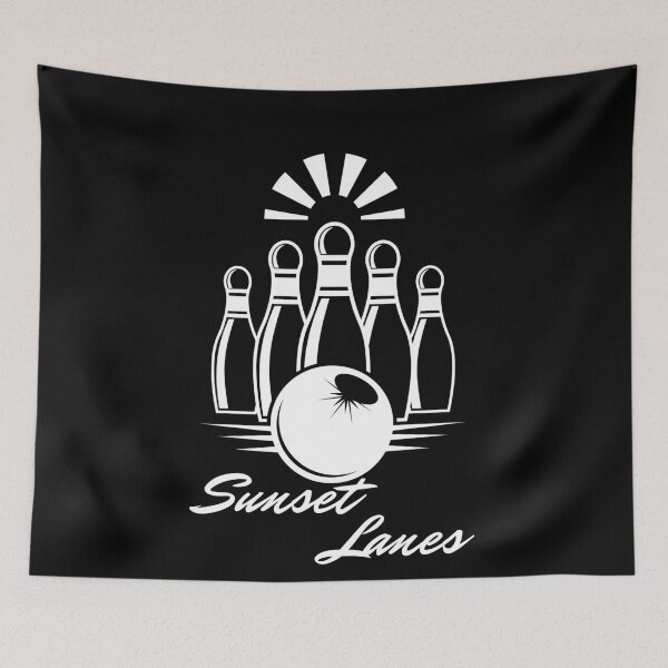 Item preview, Sunset Lanes Bowling designed and sold by The Long's Way Home.