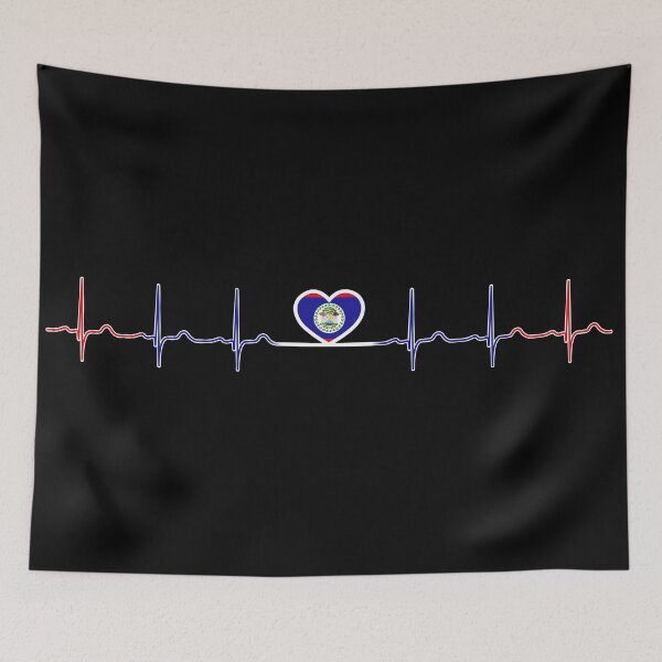 Item preview, Heartbeat Belize designed and sold by Heartbeatsalad.