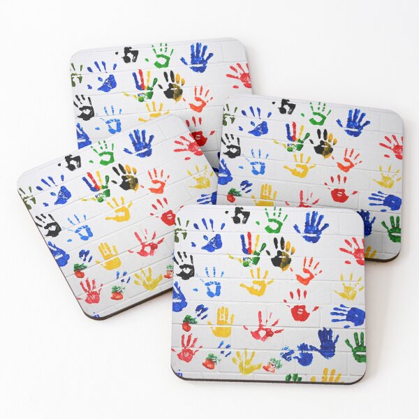 Item preview, Many colorful hands, symbol of diversity and peace designed and sold by Martin Langer.