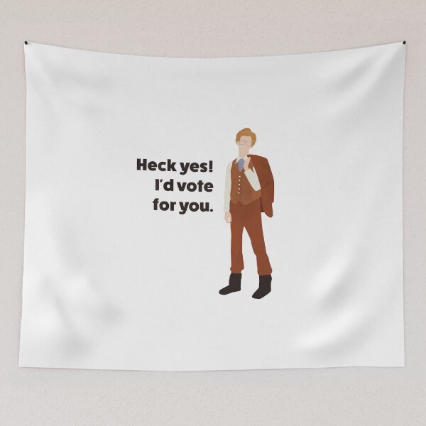 Item preview, Napoleon Dynamite | Heck yes! I'd vote for you quote designed and sold by art-fox.