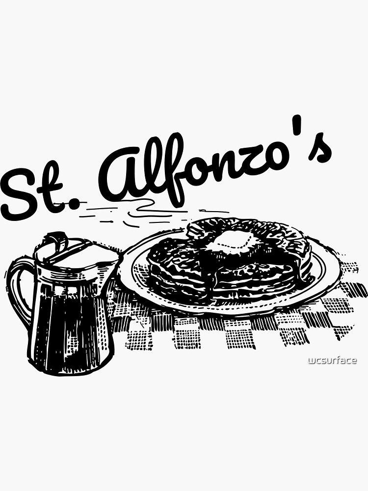 "Zappa St. Alfonzo's Pancake Breakfast" Sticker for Sale by wcsurface Redbubble