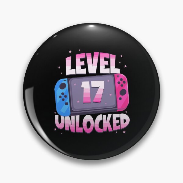 Item preview, Level 17 Birthday Shirt Girl 17 Years Old Video Games Gift Sweatshirt designed and sold by kimbowen43.