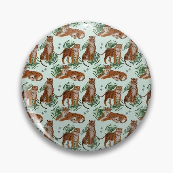 Item preview, Tosca the Tiger - Blue designed and sold by SJenkinsArt.