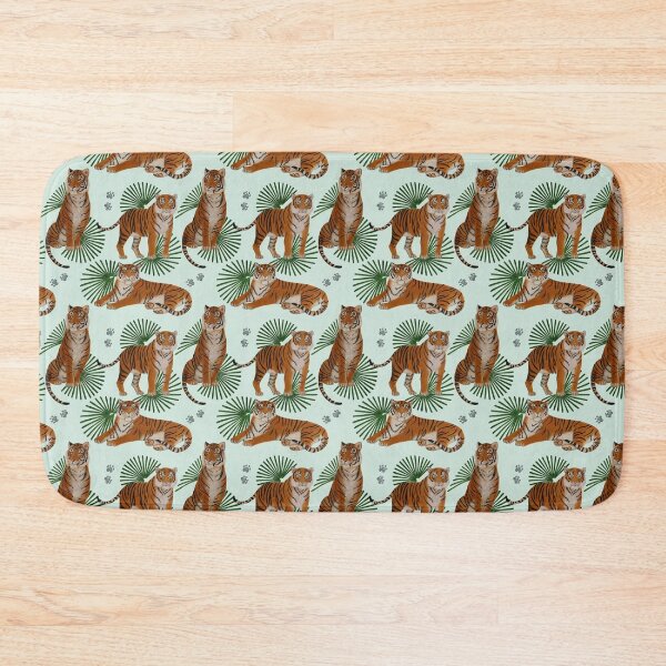 Item preview, Tosca the Tiger - Blue designed and sold by SJenkinsArt.
