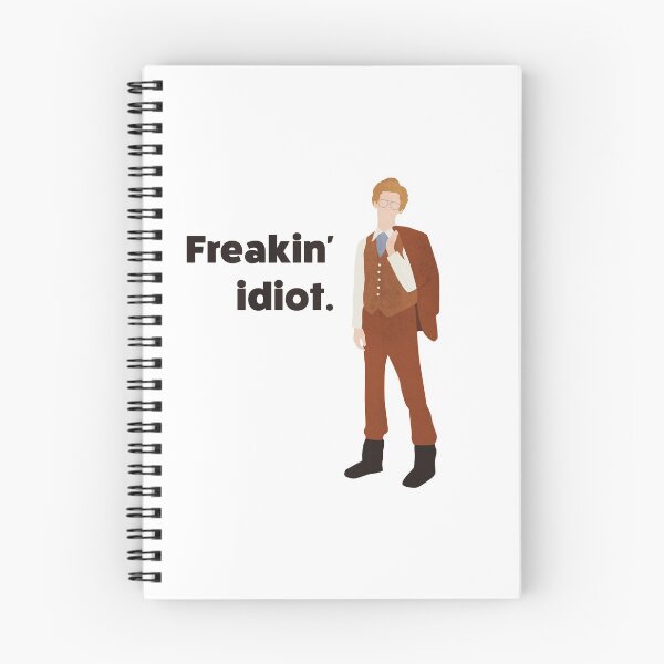 Item preview, Napoleon Dynamite | Freakin idiot! quote designed and sold by art-fox.