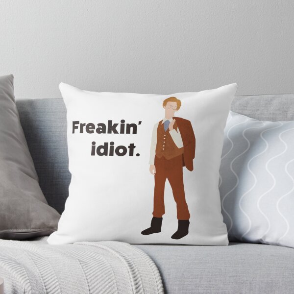Item preview, Napoleon Dynamite | Freakin idiot! quote designed and sold by art-fox.