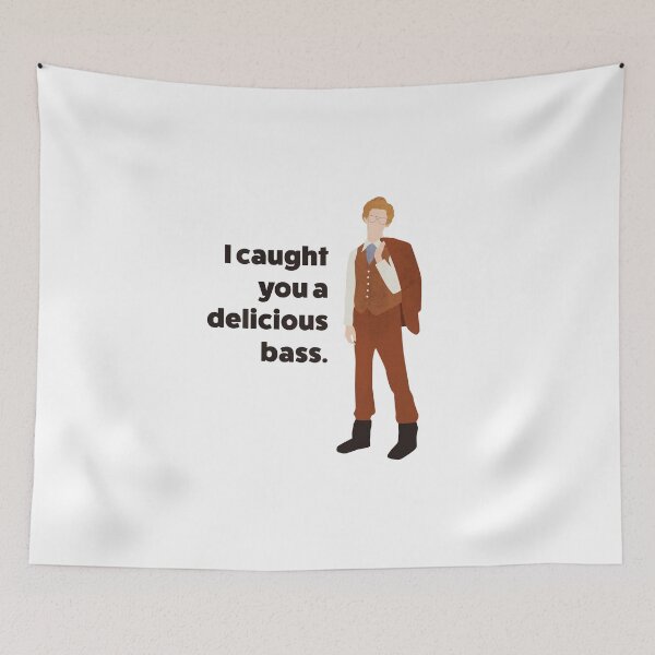 Item preview, Napoleon Dynamite | I caught you a delicious bass. quote designed and sold by art-fox.