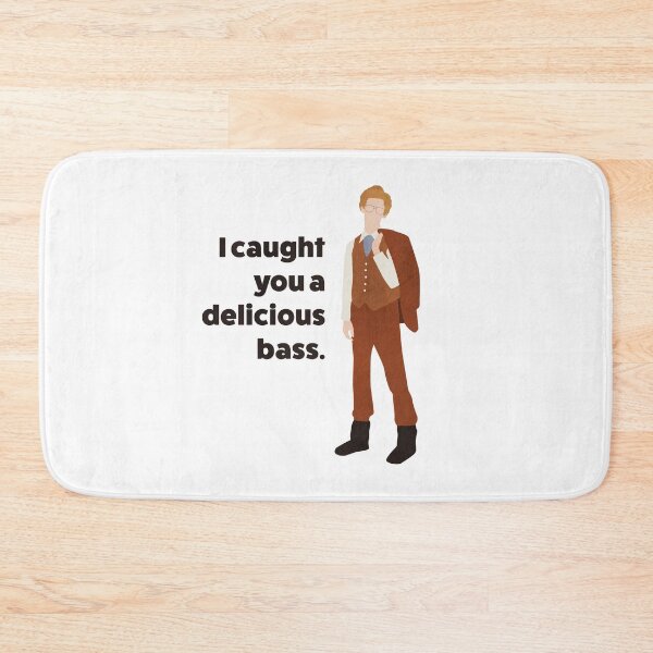 Item preview, Napoleon Dynamite | I caught you a delicious bass. quote designed and sold by art-fox.