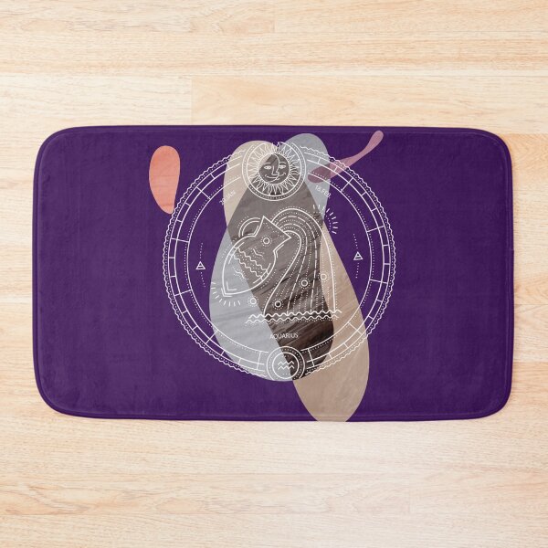 Item preview, Aquarius Zodiac Sign designed and sold by ElenaDanilo.