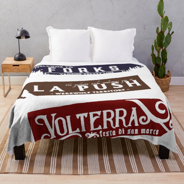 Item preview, Forks, La Push, Volterra - Twilight Road Signs designed and sold by CrescntDesigns.