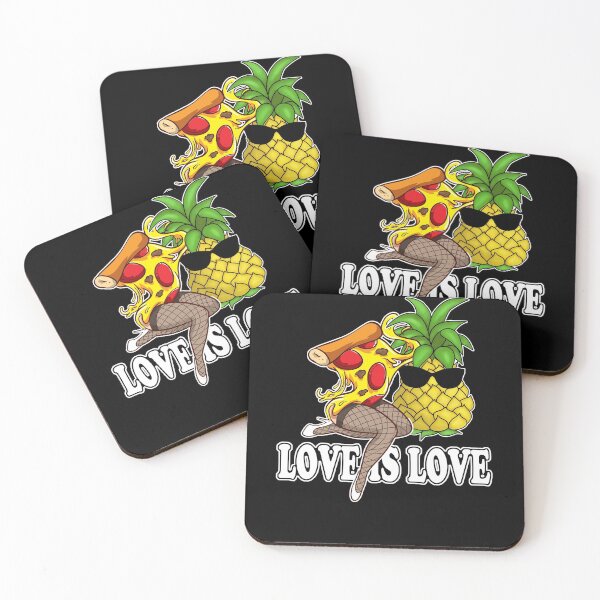 Item preview, Love Is Love Pizza and Pineapple belongs together designed and sold by Cedinho.