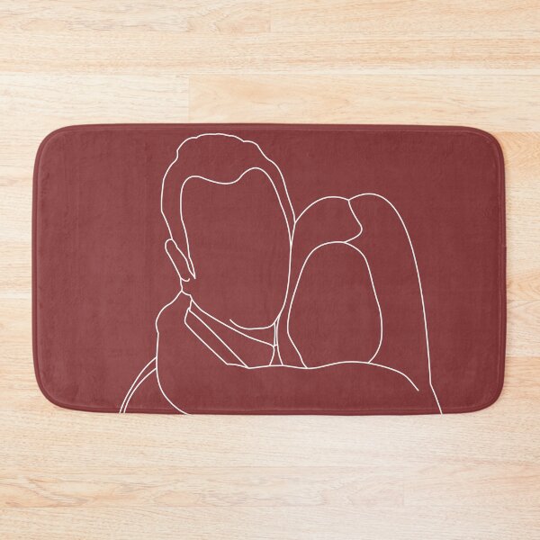 Item preview, Jennifer Aniston and Justin Theroux Outline designed and sold by carlycatmedia.