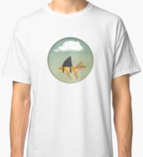 Under a Cloud, Goldfish with a Shark fin Classic T-Shirt