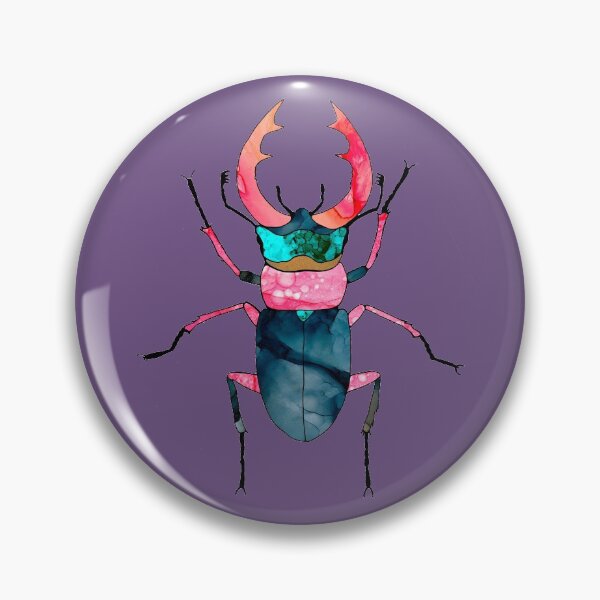 Item preview, Spotted bug. Stag bright beetle. designed and sold by ZheltakovaIana.
