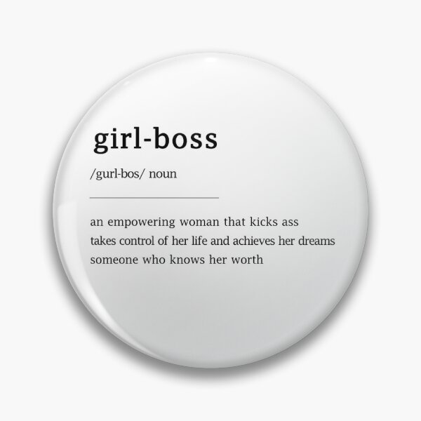 Item preview, Girl Boss Definition designed and sold by monica doodles.