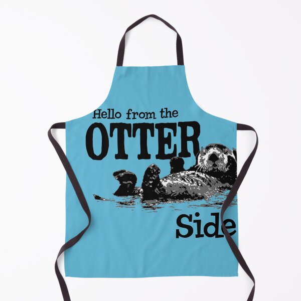 Item preview, Hello From The Otter Side Funny designed and sold by Alema Art.