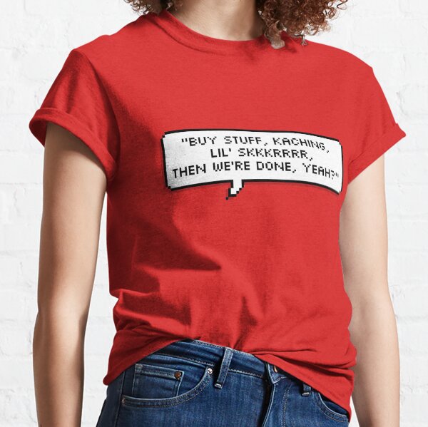 Phoenix-Zitat-Pixel-Sprechblase Classic T-Shirt