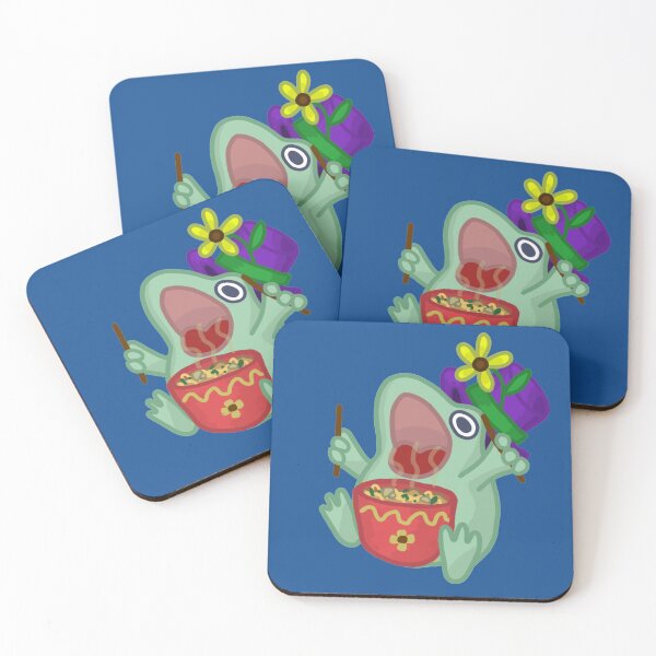 Item preview, Tiny Screaming Frog Enjoys Ramen designed and sold by Screaming-Frog.