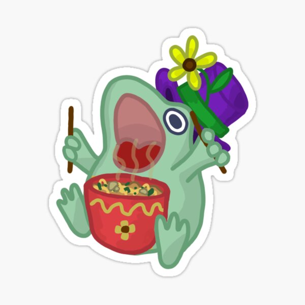 Tiny Frog Stickers for Sale