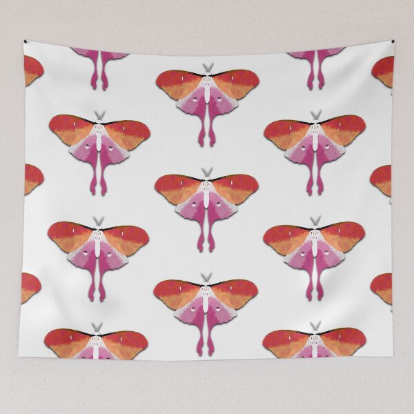 Item preview, LGBT Luna Moth - Lesbian designed and sold by BluMello.