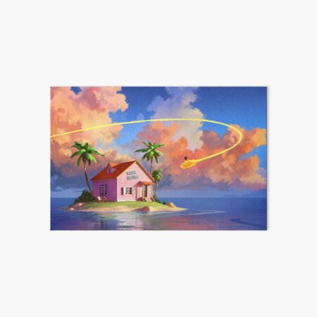 Kame House Art Board Print