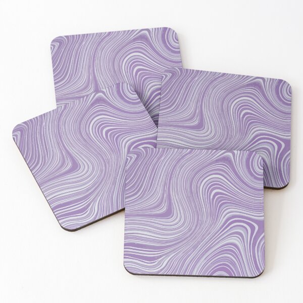 Item preview, Purple Abstract Line Art Pattern designed and sold by ahzarts.