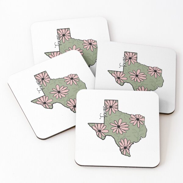 Item preview, Floral Texas State Outline designed and sold by TheLoyalSpade.