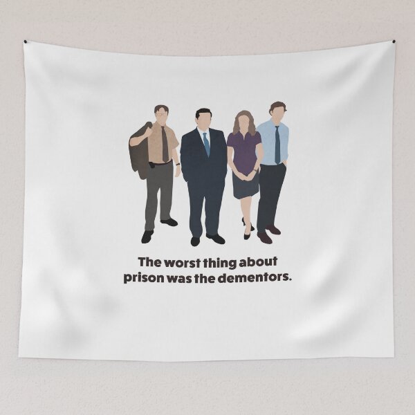 Item preview, The Office US | The worst thing about prison was the dementors quote designed and sold by art-fox.