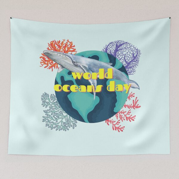 Item preview, World oceans day designed and sold by Portishop.