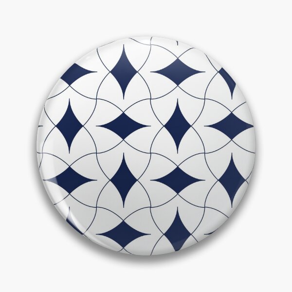 Item preview, Blue Diamond Modern Mid Century Geometric Pattern Scandinavian Rustic Interior 05 designed and sold by BONBcreative.