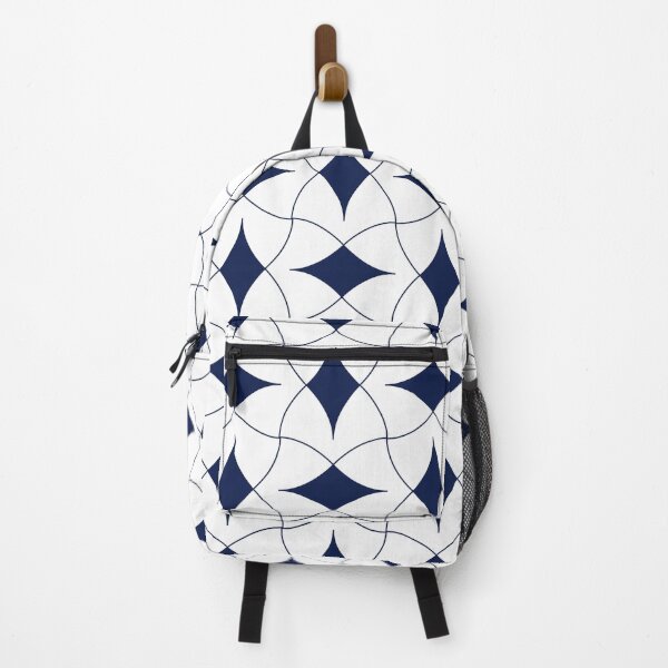 Item preview, Blue Diamond Modern Mid Century Geometric Pattern Scandinavian Rustic Interior 05 designed and sold by BONBcreative.