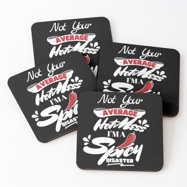 Item preview, Not Your Average Hot Mess I'm a Spicy Disaster-Funny Quotes designed and sold by Mary Maple.