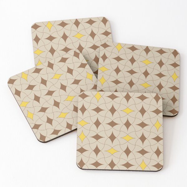 Item preview, Earth Tone Diamond Modern Mid Century Geometric Pattern Scandinavian Rustic Interior 07 designed and sold by BONBcreative.