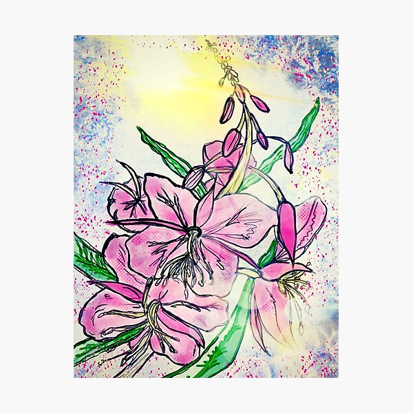Item preview, Fireweed bloom designed and sold by Wscholl.