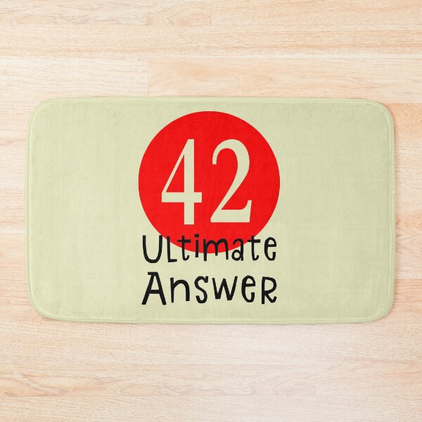 Item preview, 42 Ultimate Answer  designed and sold by sandpiperstudio.