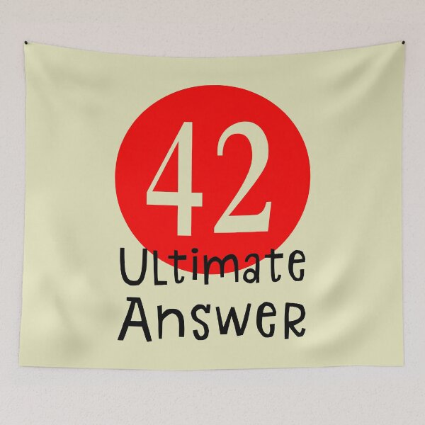 Item preview, 42 Ultimate Answer  designed and sold by sandpiperstudio.