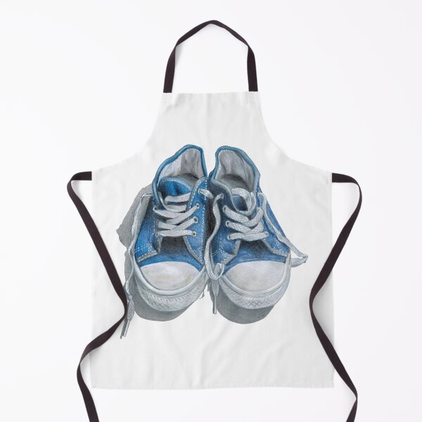 Aperçu de l'œuvre Chaussures en toile bleues créée et vendue par SandraWarmerdam.