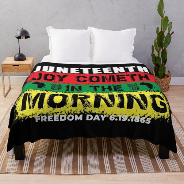 Item preview, Juneteenth Joy Cometh In The Morning Freedom Day June 19th Holiday White designed and sold by travellb.