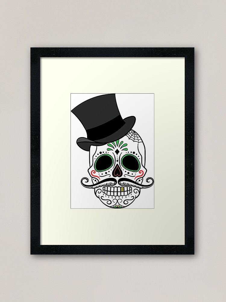 Premium Photo  Sale with skull and neon decorations for the day of the dead