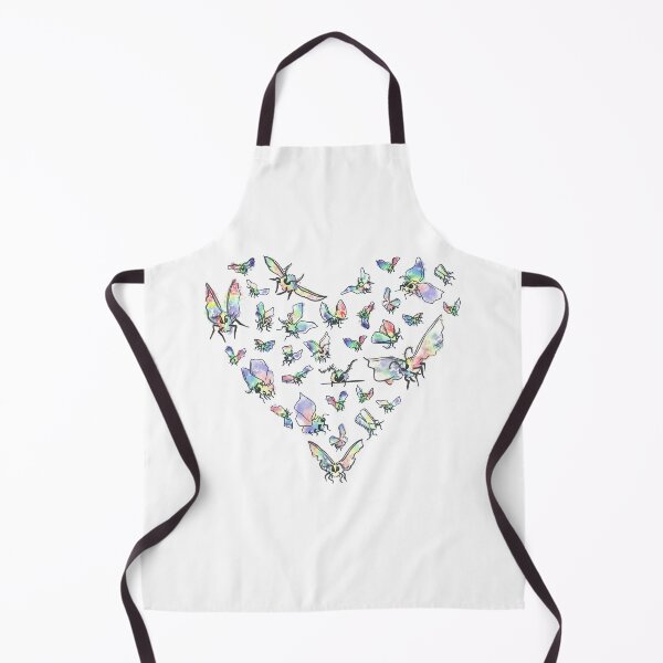 Item preview, Pride Moths in a heart designed and sold by TooCoolUnicorn.