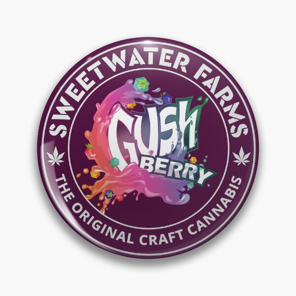Item preview, Gushberry - Emblem designed and sold by Sweetwater Farms Swag.