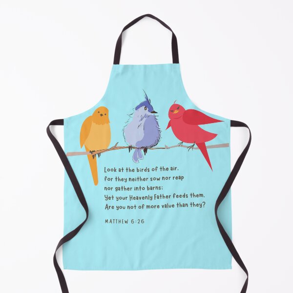 Item preview, Look at the Birds in the Air (MATTHEW 6:26) Christian Bible [for light backgrounds] designed and sold by Taulukos Designs.