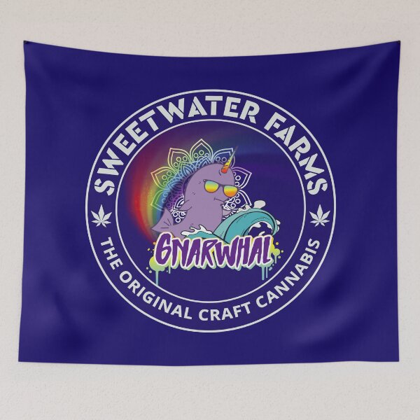 Item preview, Gnarwhal - Emblem designed and sold by Sweetwater Farms Swag.