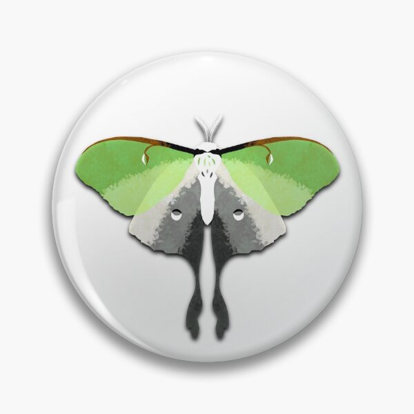 Artikelvorschau, LGBT Luna Moth - Aromantic entworfen und verkauft von BluMello.