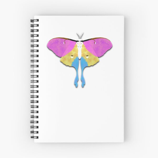 Item preview, LGBT Luna Moth - Pansexual designed and sold by BluMello.
