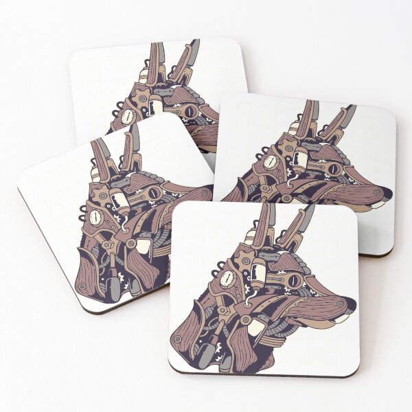 Item preview, Steampunk Wolf Retro Look designed and sold by Watersolution.