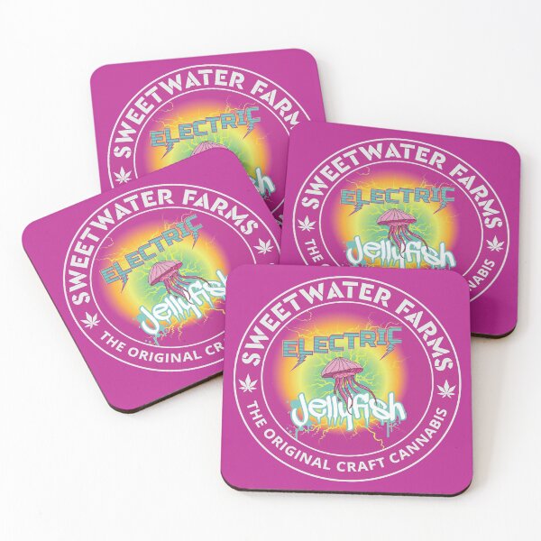 Item preview, Electric Jellyfish - Emblem designed and sold by Sweetwater Farms Swag.
